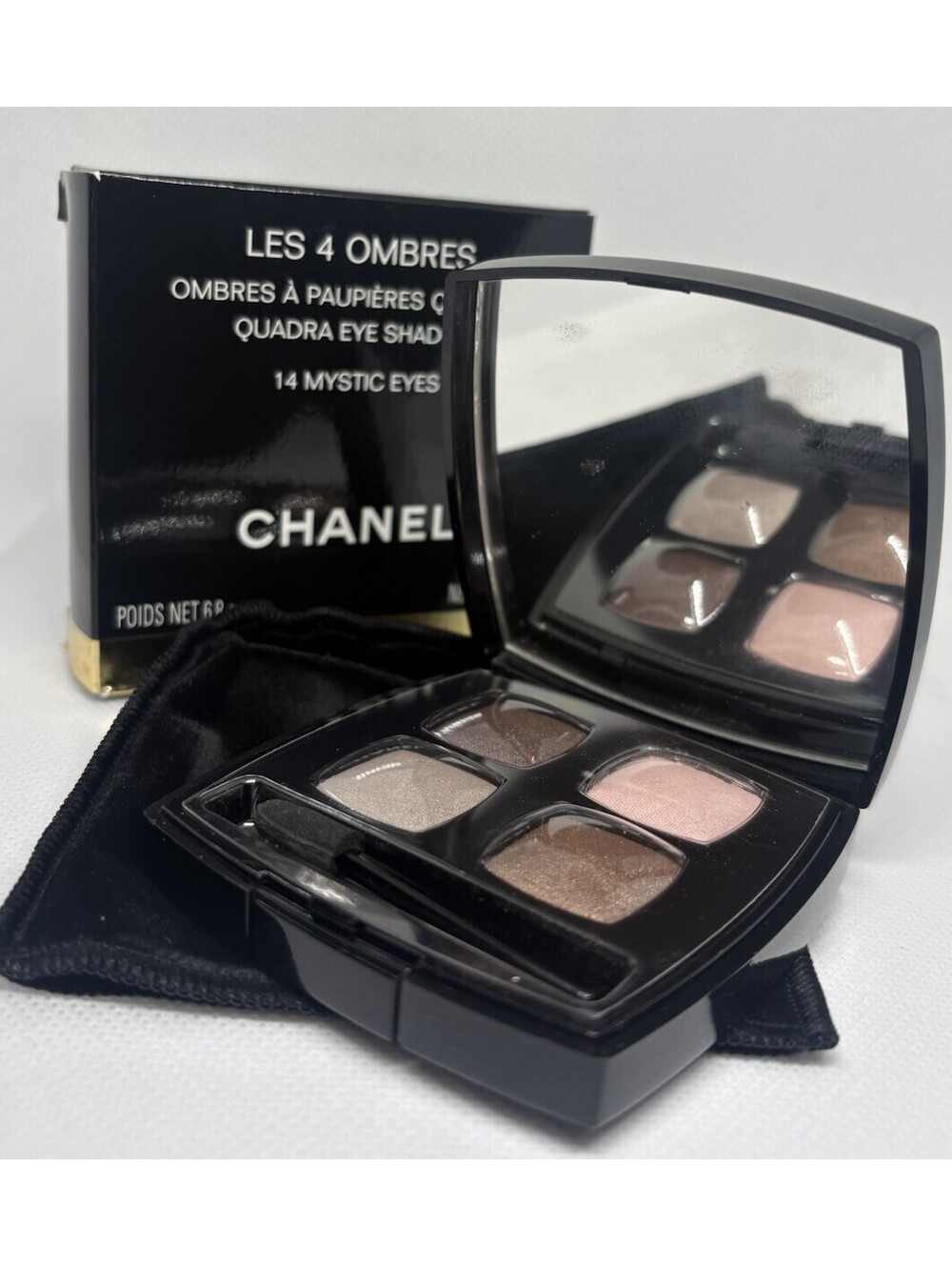 CHANEL Les 4 Ombres Quadra Eye Shadow 14 Mystic Eyes Palette Discontinued NEW